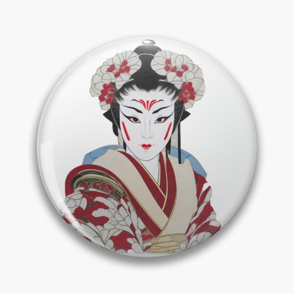 Item preview, The japanese Kabuki actor designed and sold by Ramen-Tees.