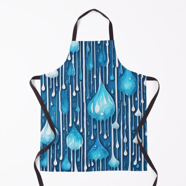 Item preview, Blue Rain Drops designed and sold by Printsalotl.