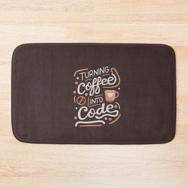 Item preview, Turning coffee into code designed and sold by RocketArtInd.