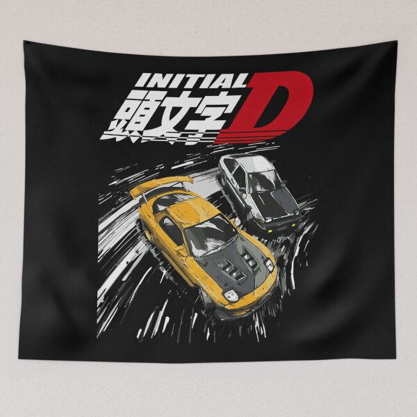 Item preview, Initial D - Mountain Drift Racing Tandem AE86 vs FD rx-7 designed and sold by KoleCastillo.