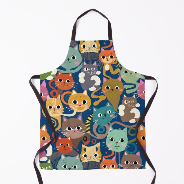 Item preview, Seamless Pattern Cat designed and sold by deviatepolo.