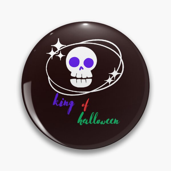Item preview, king of hallween funny skull classic t shirt  designed and sold by sangram9337.