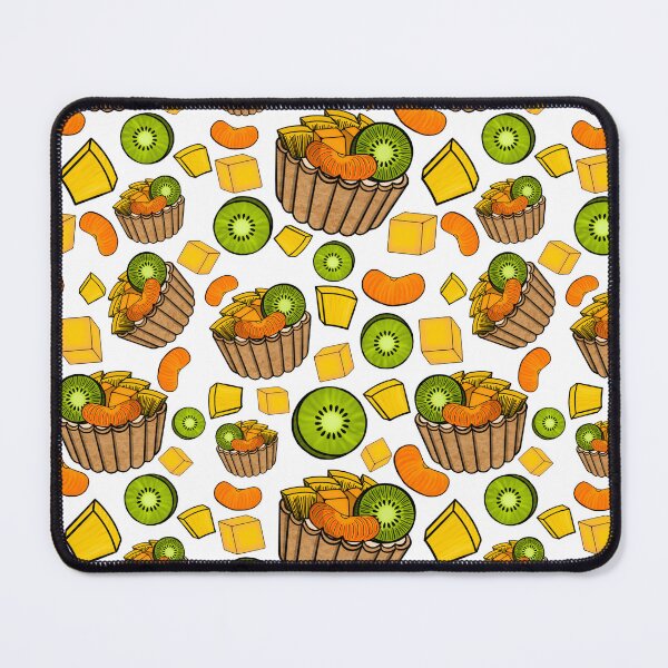 Item preview, Tropical Tart Pattern (White) designed and sold by honeybeepaper.