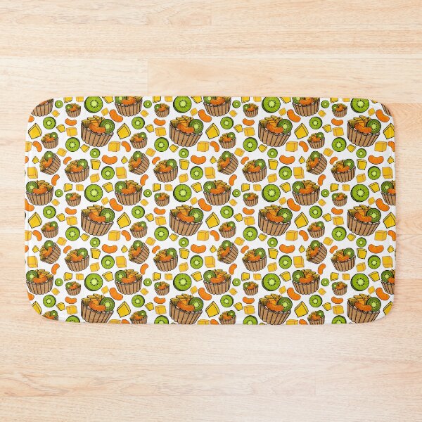 Item preview, Tropical Tart Pattern (White) designed and sold by honeybeepaper.