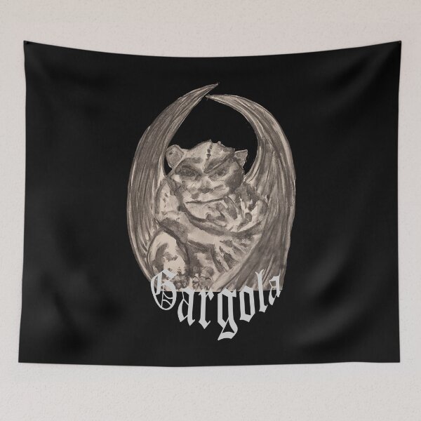 Item preview, Guardian Gargoyle designed and sold by CHENOARTWORKS.