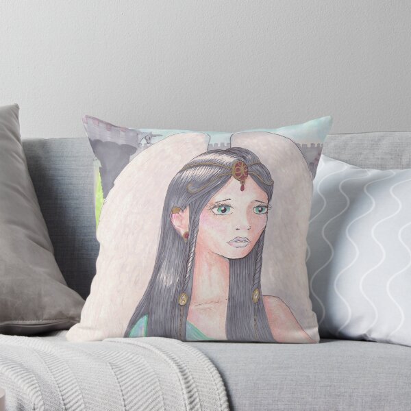 Item preview, Angel in Unicorn Castle designed and sold by Stephanie Small.