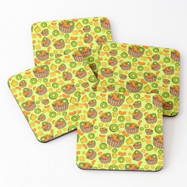 Item preview, Tropical Tart Pattern (Green) designed and sold by honeybeepaper.