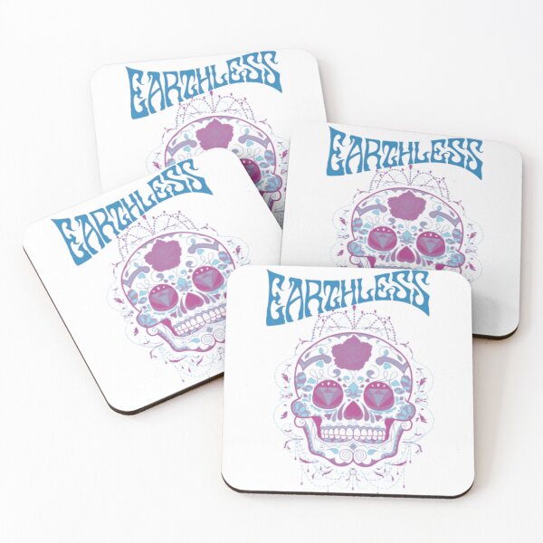 Item preview, Earthless band skull  rock music designed and sold by LeonardModeP.