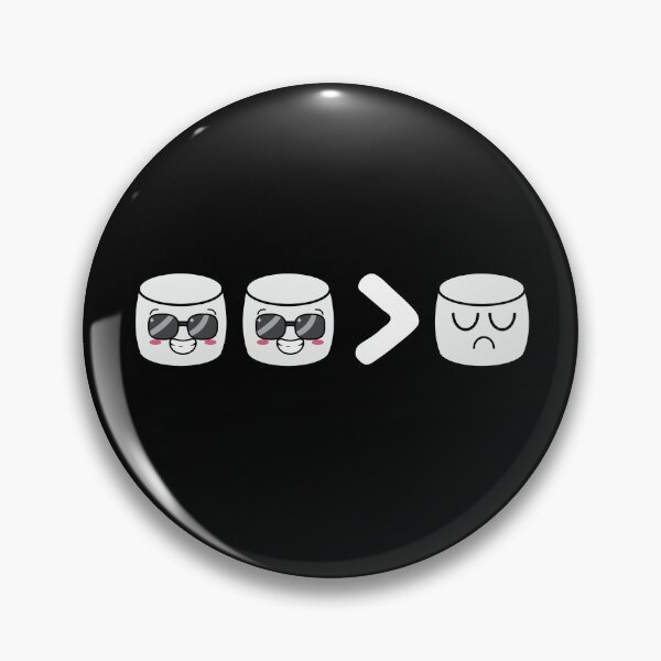 Item preview, Two Marshmallows are Greater Than One designed and sold by theprof2021.