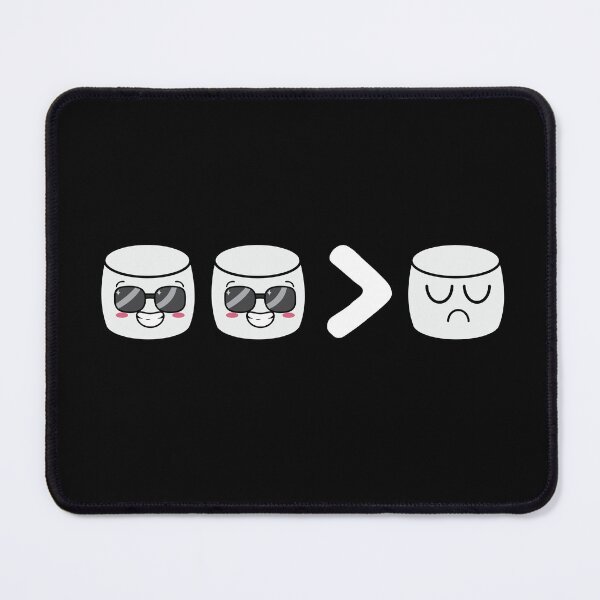 Item preview, Two Marshmallows are Greater Than One designed and sold by theprof2021.