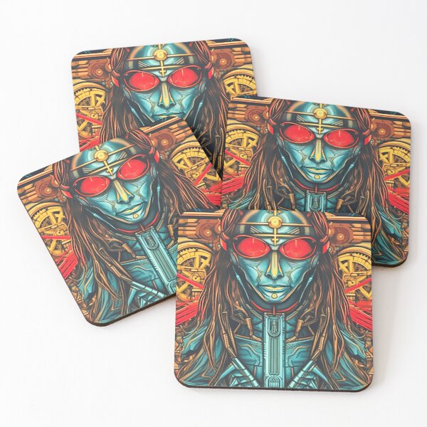 Item preview, Cyberpunk Style Tarot Art #17 designed and sold by AfroMatic.