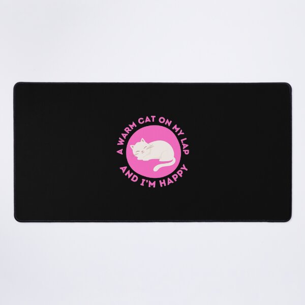 Item preview, A Warm Cat On My Lap And I'm Happy - Cat, Kittens, Happiness, Positivity Quotes and Jokes designed and sold by ethanzakicab.