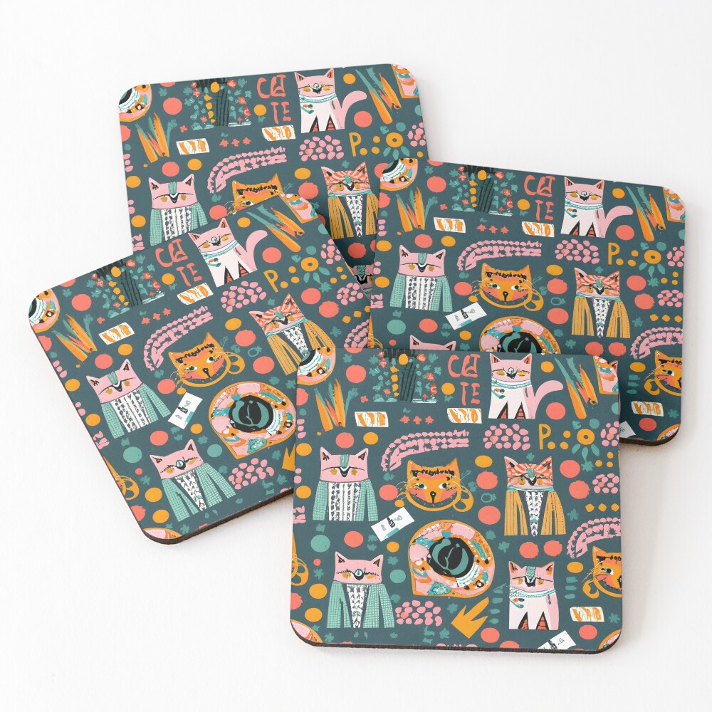 Item preview, Coasters (Set of 4) designed and sold by deviatepolo.