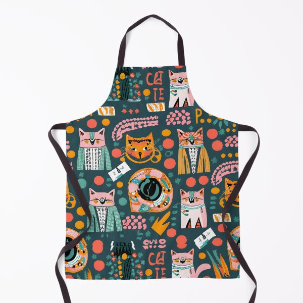 Item preview, Seamless Pattern Cat designed and sold by deviatepolo.
