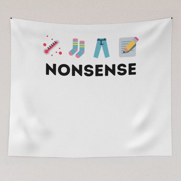 Item preview, Nonsense - chicken pox socks clothes pop quiz - sabrina carpenter inspired designed and sold by ToddDyer94.