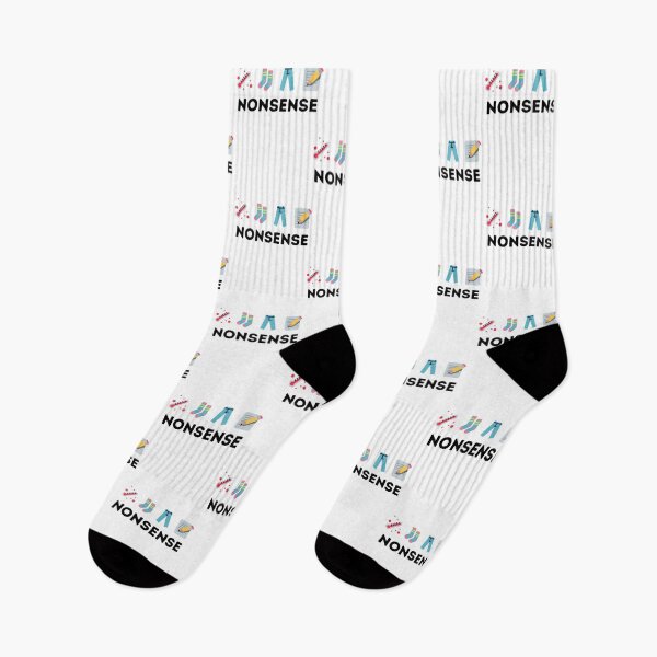 Item preview, Nonsense - chicken pox socks clothes pop quiz - sabrina carpenter inspired designed and sold by ToddDyer94.
