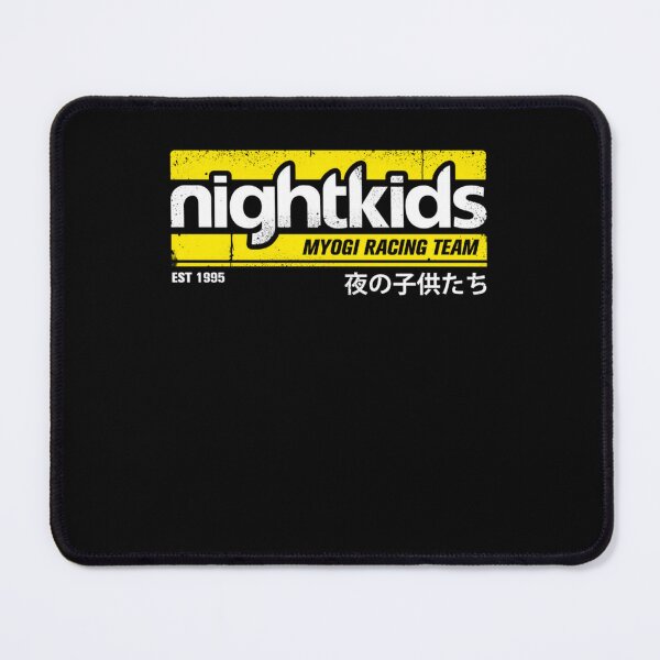 Item preview, Initial D - Nightkids Tee (white) designed and sold by KoleCastillo.