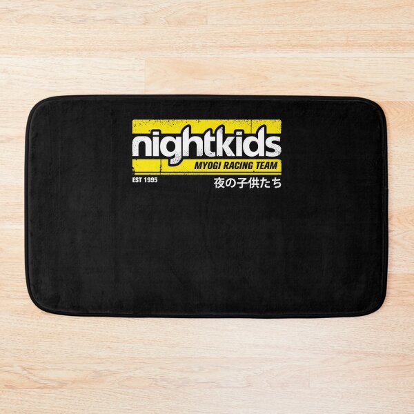Item preview, Initial D - Nightkids Tee (white) designed and sold by KoleCastillo.