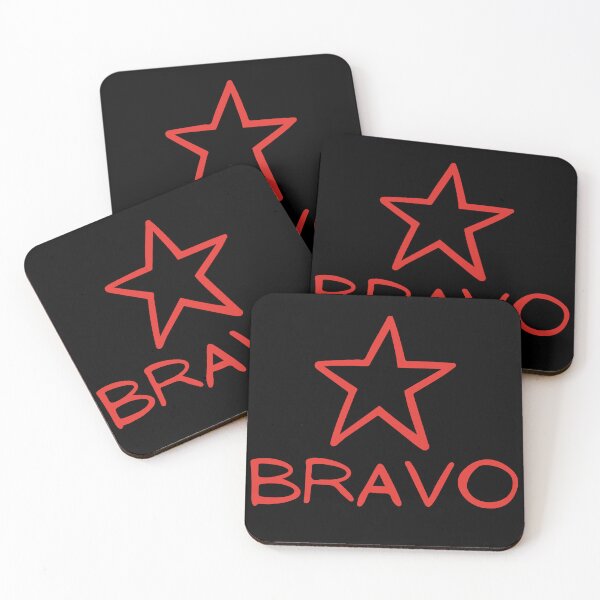 Item preview, Red Bravo Star designed and sold by ArabicMerch.