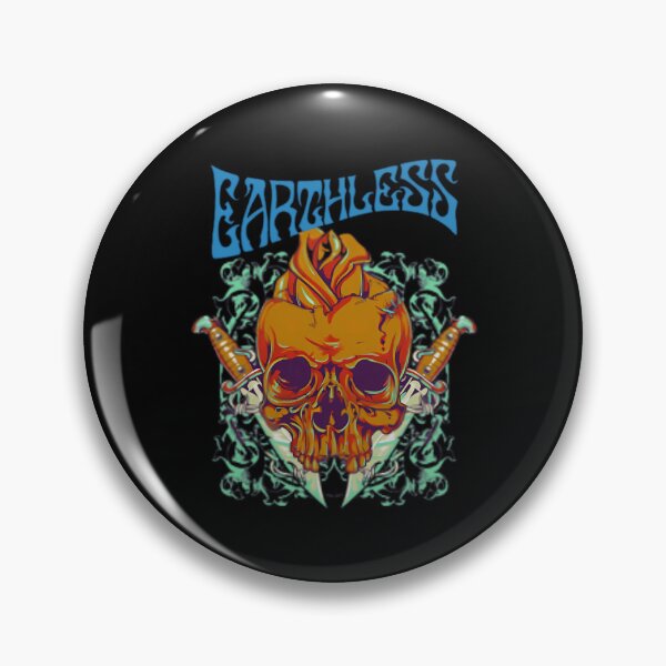 Item preview, Earthless band skull rock designed and sold by LeonardModeP.