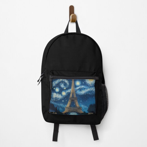 Item preview, Starry night in Paris Van Gogh Starry Night Eiffel Tower designed and sold by Vangoholic.