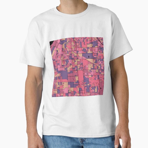 Item preview, Surrey Map Pattern in Purple & Pink designed and sold by PatternMaps.