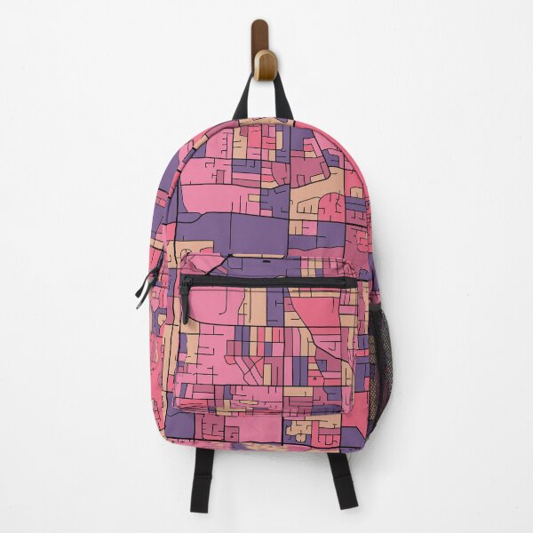Item preview, Surrey Map Pattern in Purple & Pink designed and sold by PatternMaps.