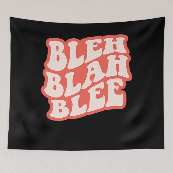 Item preview, Nonsense Bleh Blah Blee (Vintage Orange) designed and sold by ToddDyer94.
