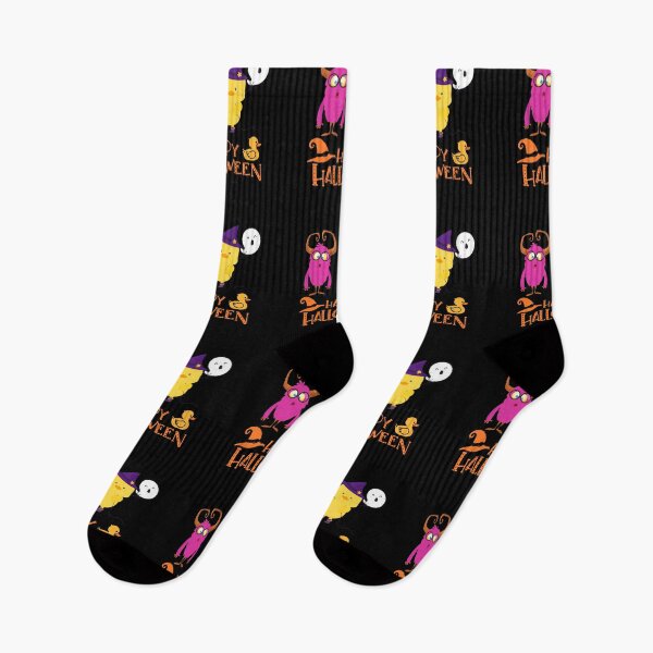 Item preview, Witch Duck and Pink Monster - Happy Halloween designed and sold by DavidsDucks.