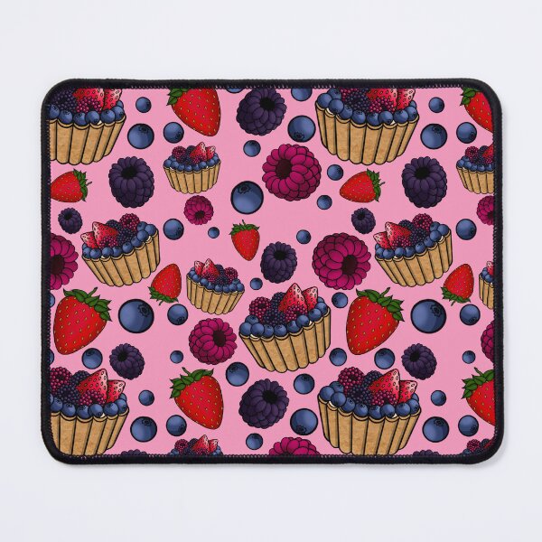 Item preview, Berry Sweet Tart Pattern (Light Pink) designed and sold by honeybeepaper.