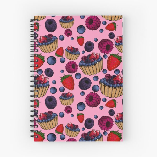 Item preview, Berry Sweet Tart Pattern (Light Pink) designed and sold by honeybeepaper.