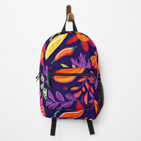 Item preview, A fun & colourful Caribbean Art Style Pattern Purple designed and sold by azbondi.