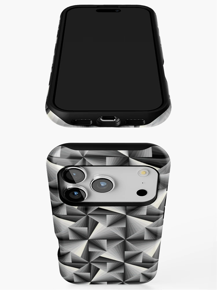 Thumbnail 3 of 4, iPhone Case, Paper Planes designed and sold by Janie in Repeat .