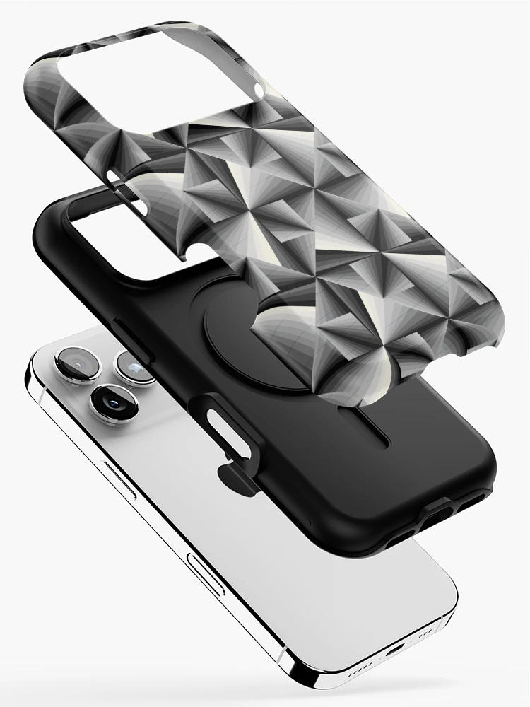 Thumbnail 2 of 4, iPhone Case, Paper Planes designed and sold by Janie in Repeat .