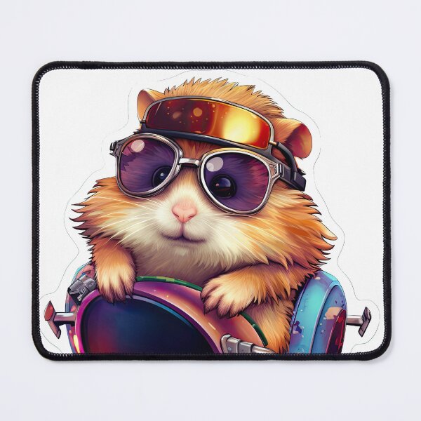 Item preview, Super cool hamster on a bike designed and sold by abmkf.