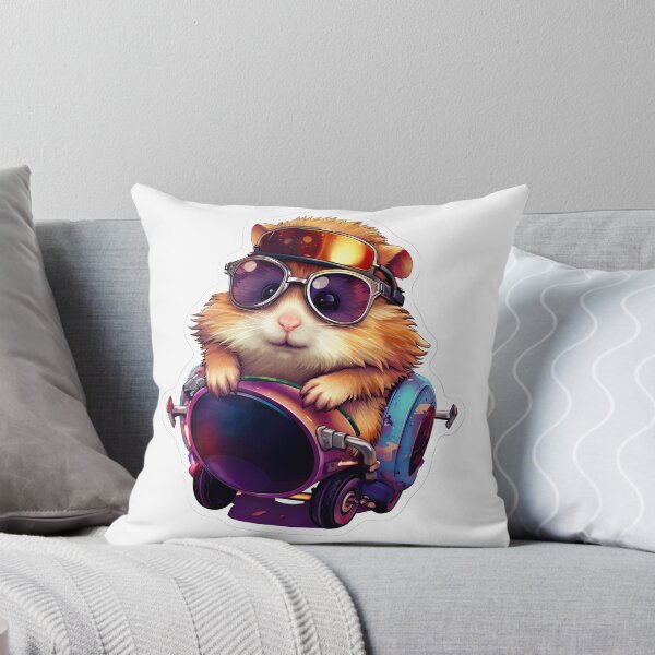 Item preview, Super cool hamster on a bike designed and sold by abmkf.