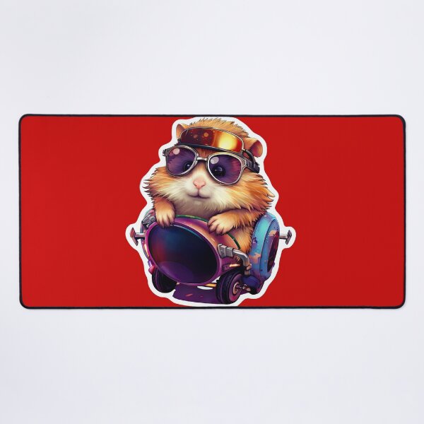Item preview, Super cool hamster on a bike designed and sold by abmkf.