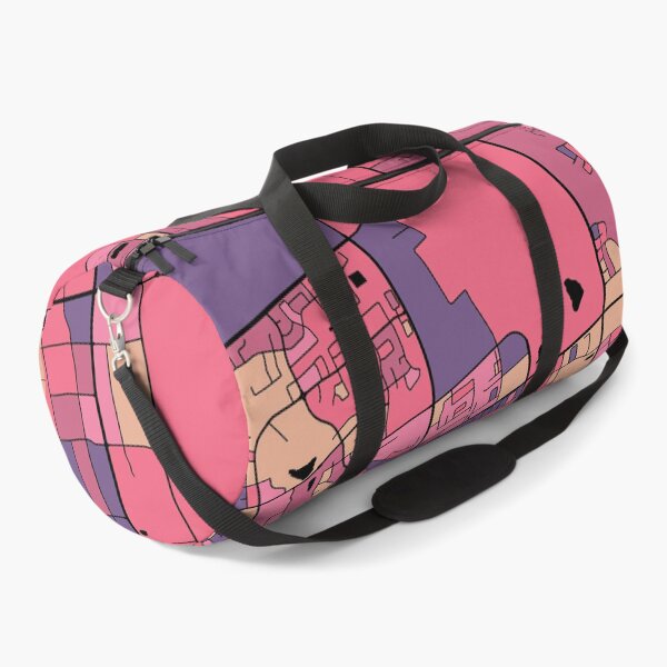 Item preview, Vaughan Map Pattern in Purple & Pink designed and sold by PatternMaps.