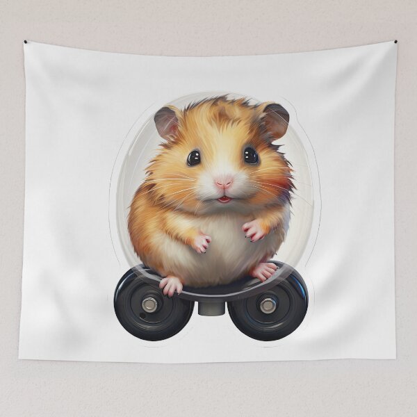 Item preview, Hamster on rollers designed and sold by abmkf.