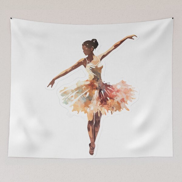 Item preview, Girl standing on pointe shoes designed and sold by abmkf.