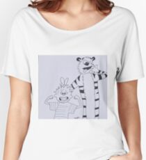 Calvin and Hobbes Women's Relaxed Fit T-Shirt