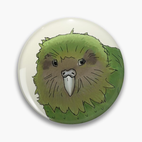 Item preview, Kakapo designed and sold by LizCoatsArtNZ.