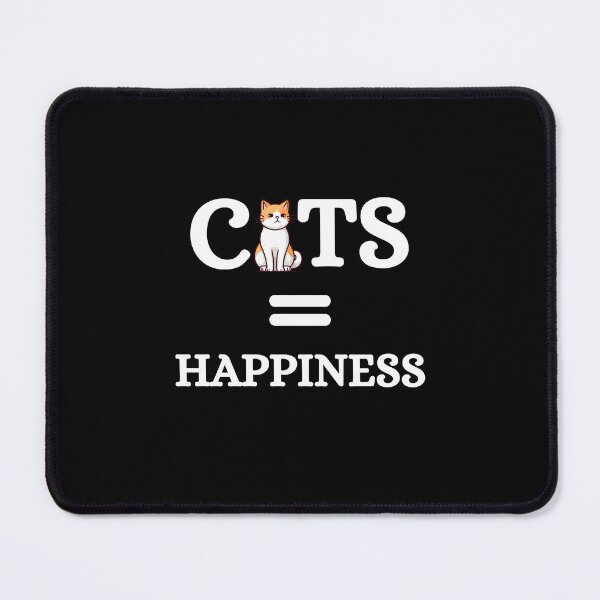 Item preview, Cats Equal Happiness - Cat, Kittens, Happy, Positivity Quotes and Jokes designed and sold by ethanzakicab.