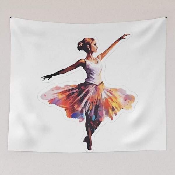 Item preview, Girl dancing ballet designed and sold by abmkf.