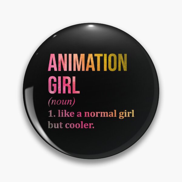Item preview, Animation Girl Definition in Watercolor designed and sold by XCIV.