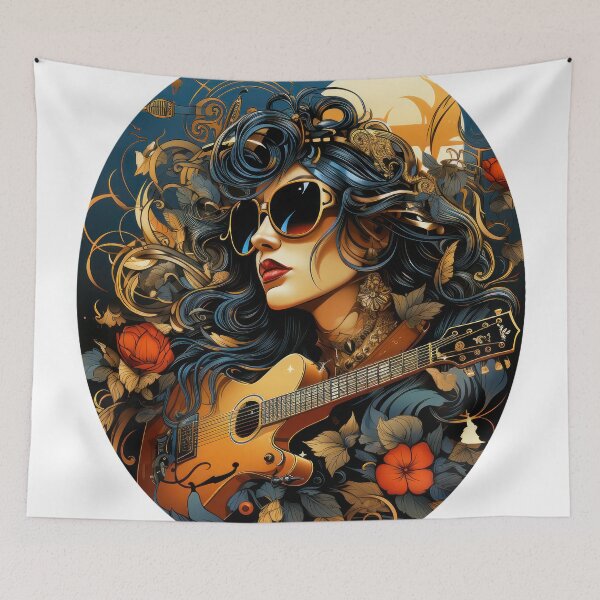 Item preview, Jazzy Portrait designed and sold by SteamJazzCafe.