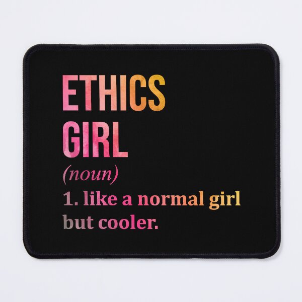 Item preview, Ethics Girl Definition in Watercolor designed and sold by XCIV.