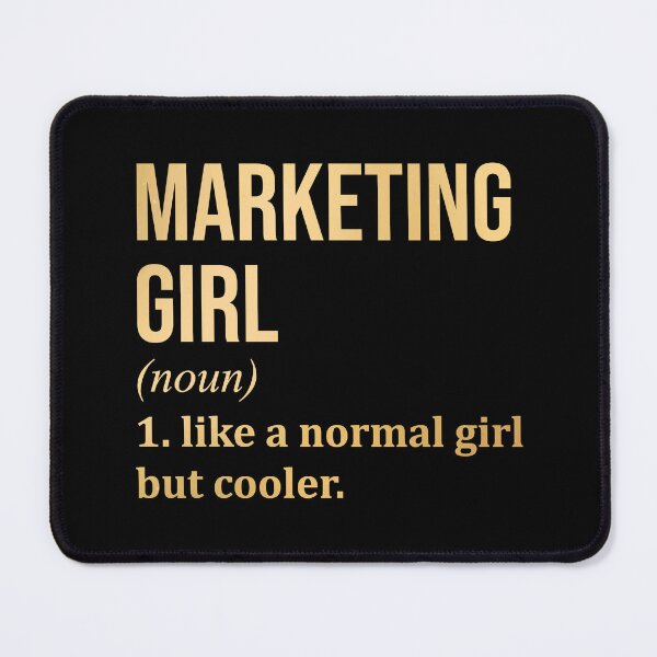 Item preview, Marketing Girl Definition in Gold designed and sold by XCIV.
