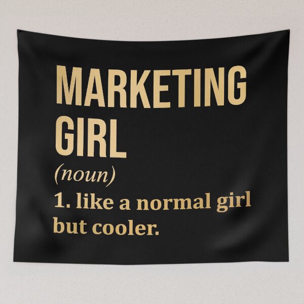 Item preview, Marketing Girl Definition in Gold designed and sold by XCIV.