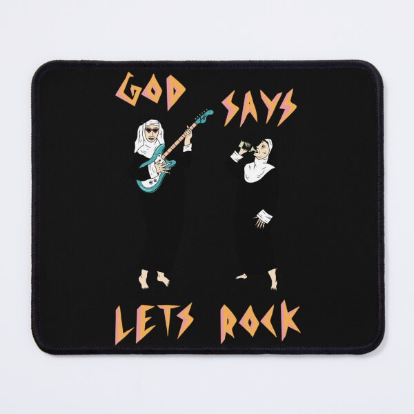Item preview, God Says Let's Rock designed and sold by IsobelKiehndgh.